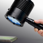 Karl DEUTSCH UV LED Combi Hand Lamp 3815, UV lamp compliant with risk class 2, shock-resistant and water-proof, swichable to white light